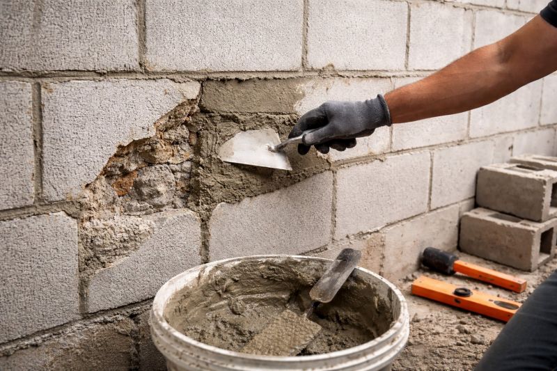 Block Wall Repair in Lucedale, MS