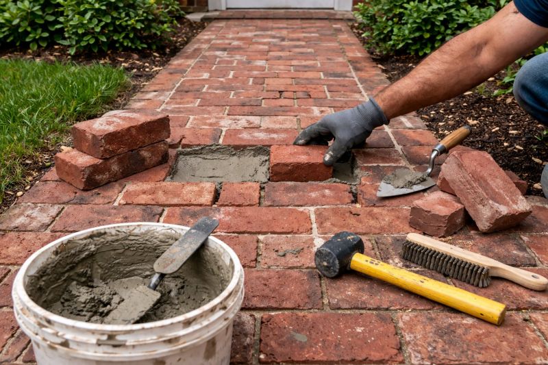 Brick Driveway Repair in Mobile, AL