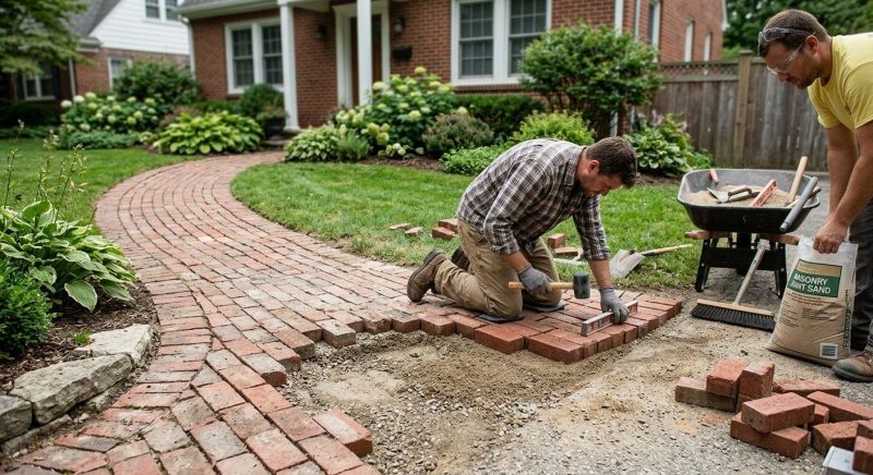 Brick Flatwork Repair in Daphne, AL