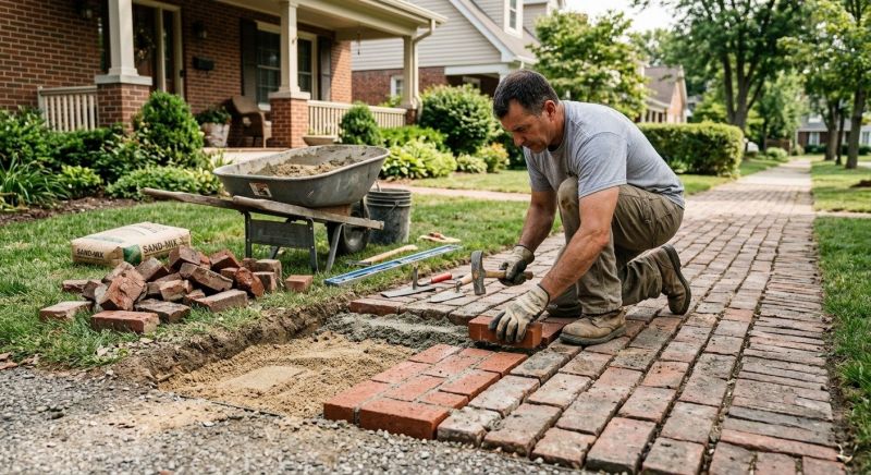 Brick Flatwork Repair in Mobile, AL