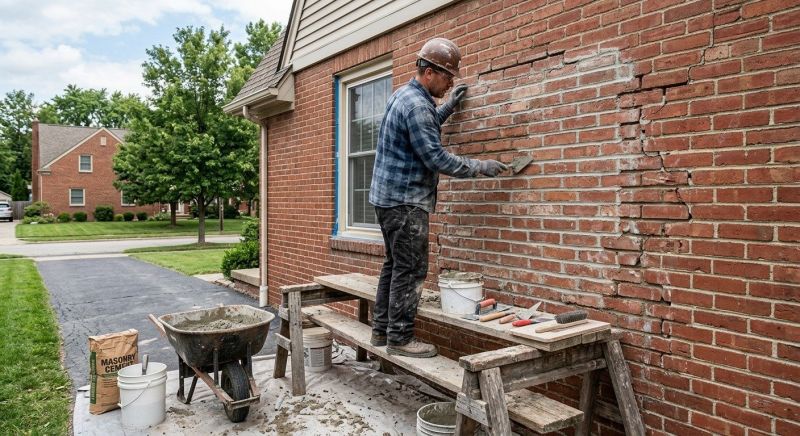 Brick Flatwork Repair in Lucedale, MS