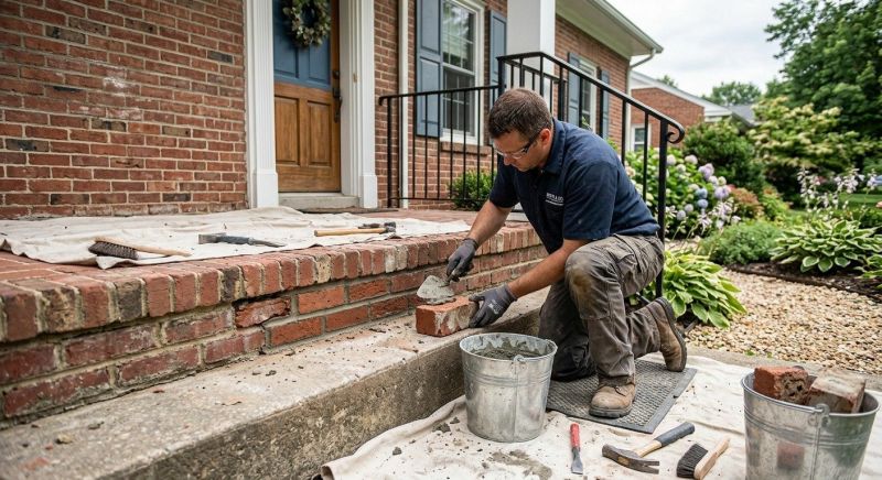 Brick Stairs Repair in Mobile, AL