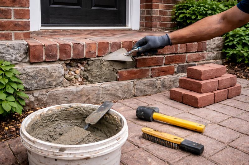 Brick Steps Repair in Mobile, AL