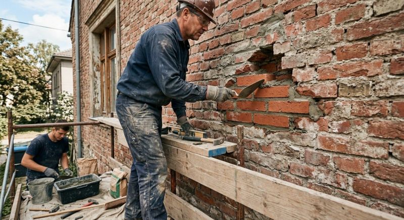 Brick Wall Repair in Daphne, AL