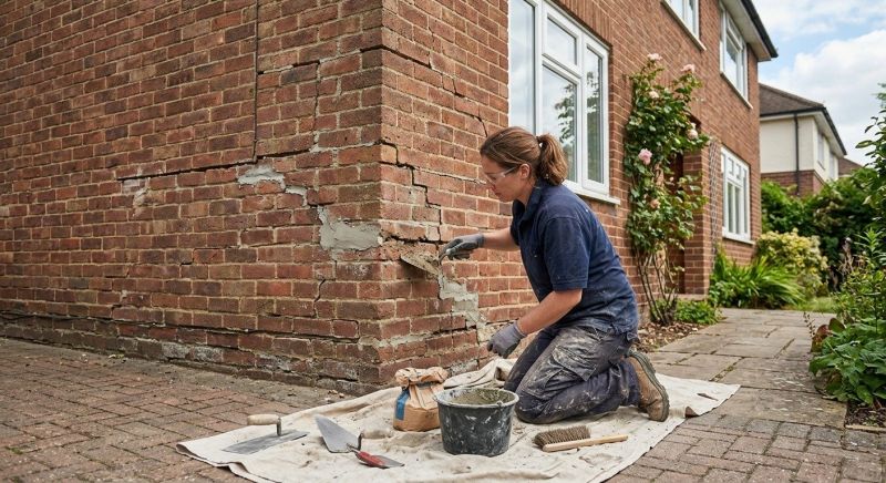 Brick Wall Repair in Stapleton, AL