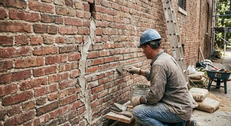 Brick Wall Repair in Theodore, AL