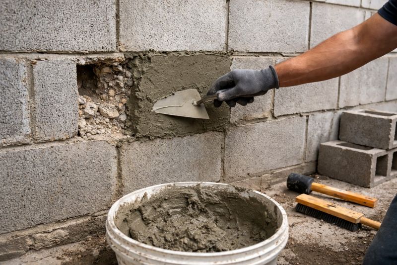 Concrete Block Repair in Lucedale, MS