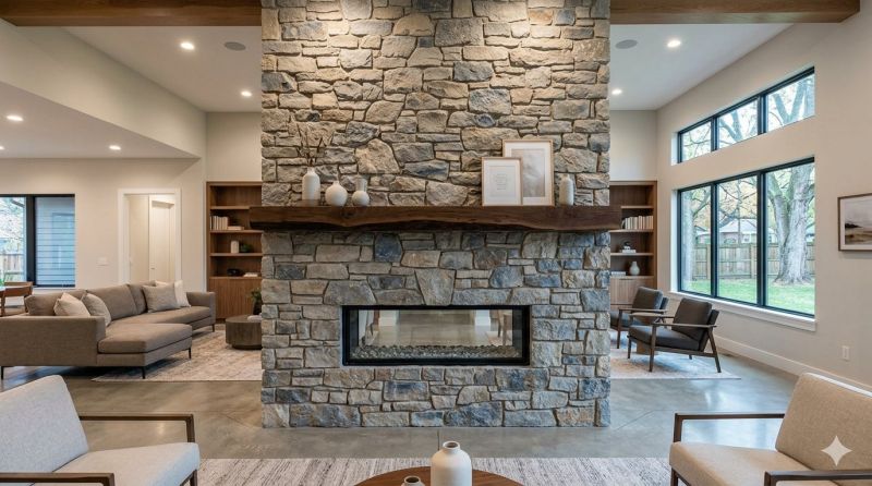 Stone Chimney Installation in Mobile County, AL