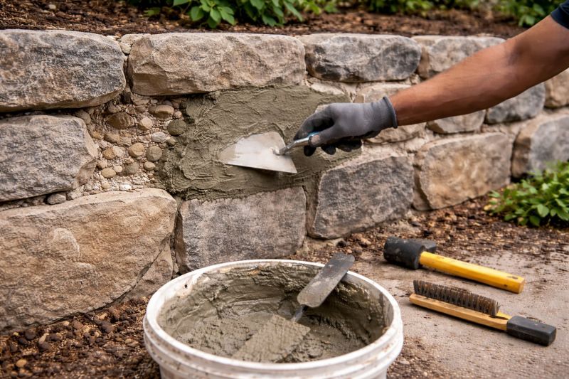 Stone Masonry Repair in Daphne, AL