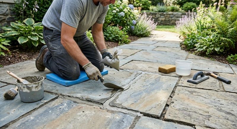 Stone Walkway Repair in Mobile, AL