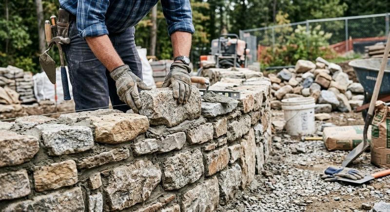 Stonework Installation in Daphne, AL